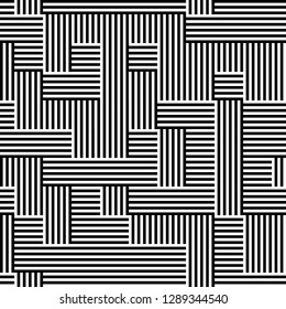 seamless pattern of broken lines