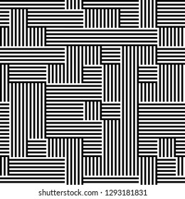seamless pattern of broken lines