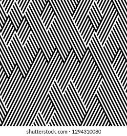 seamless pattern of broken oblique lines