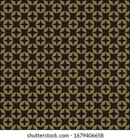 Seamless pattern, brown background, texture, retro wallpaper, vector graphic