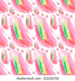 seamless pattern brush pink lilac watercolor paperboard relaxation