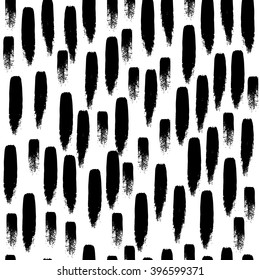 Seamless pattern with brush stroke