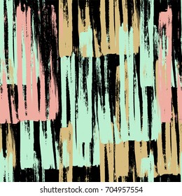 Seamless pattern with brush strokes.