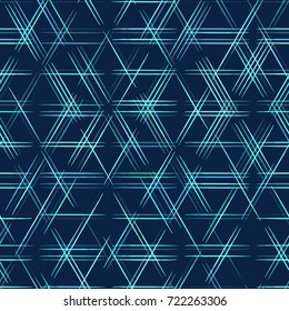 Seamless Pattern with Brush Strokes. Hand Drawn Seamless Stripes Pattern. Watercolor Striped Fashion Texture. Cloth, Textile Design, Linen, Fabric, Ad Background