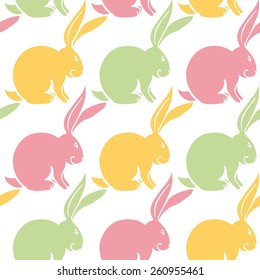 seamless pattern, bunny
