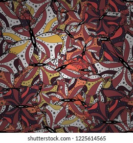 Seamless pattern with butterflies. Cute background for design of fabric, paper, wrappers and wallpaper. Pink, white and black.