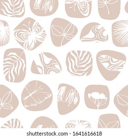 Seamless pattern with butterflies. Vector background.