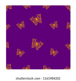 seamless pattern butterfly