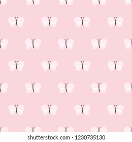 seamless pattern, butterfly art  background design for fabric and decor