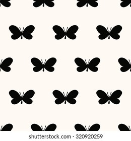 seamless pattern, butterfly art  background design for fabric and decor