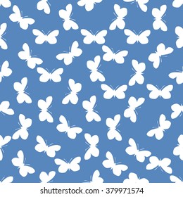 seamless pattern, butterfly art  background design for fabric and decor