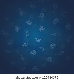 Seamless pattern with butterfly.Can be used for wallpaper, pattern fills, web page background,surface textures.