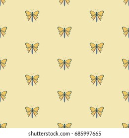 Seamless pattern. butterfly colors beautiful. Use for backgrounds, wall paper, tile floor, fabric, books, and anything else that you want.
