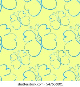 seamless pattern Butterfly logo a brand name icon.  vector illustration
