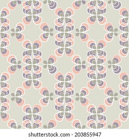 Seamless pattern with butterfly symbol