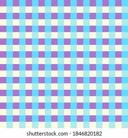 seamless pattern, cage with pink and blue colors