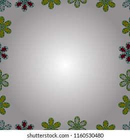 Seamless pattern with cakes. Vector illustration. Nice birthday background on white, blue and black. Wrapping paper.