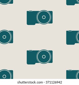 seamless pattern with camera