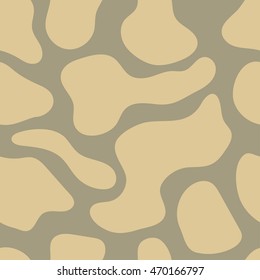 Seamless pattern . Camouflage fabric . Vector illustration