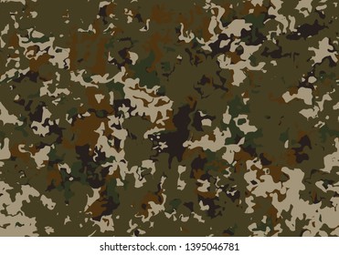 Seamless pattern with camouflage khaki texture.