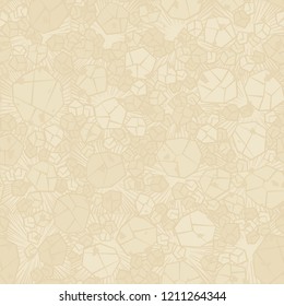 Seamless pattern. Camouflage made of stones. Background consisting of square suns