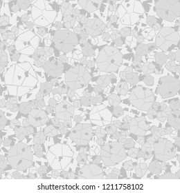 Seamless pattern. Camouflage made of stones. Background consisting of thick chaotic lines.