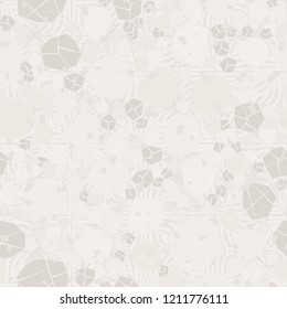 Seamless pattern. Camouflage made of stones. Background of quadrilateral abstract shapes. Editable.