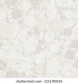 Seamless pattern. Camouflage made of stones. Background from an oblique network. Editable.