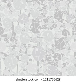 Seamless pattern. Camouflage made of stones. Background from an oblique network. Editable.