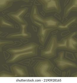 El camuflaje sin foco es moderno. Resumen geométrico camo. Textura sin fin. Imprima en tela y ropa. Ilustración del vector
