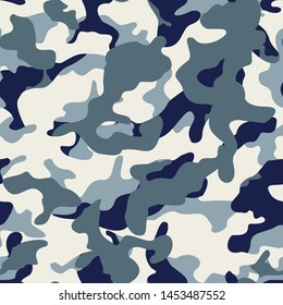 
Seamless pattern camouflage modern. Texture of dark spots on a white background.Isolated objects.Print on the fabric on paper.Vector