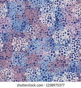 Seamless pattern in camouflage style. The colors of the spring landscape.
