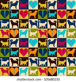 Seamless pattern. Can be used for textile, website background, book cover, packaging.