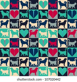 Seamless pattern. Can be used for textile, website background, book cover, packaging.