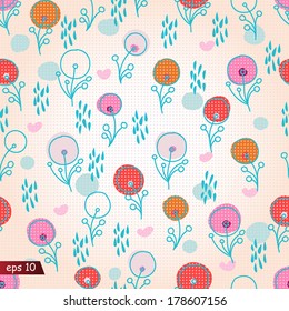 Seamless pattern can be used for wallpaper, pattern fills, web page background,surface textures