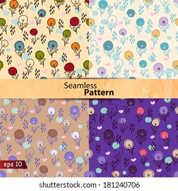Seamless pattern can be used for wallpaper, pattern fills, web page background,surface textures