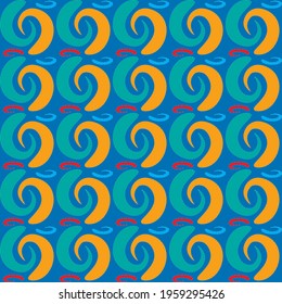 Seamless pattern can be used for fabric, print, wallpaper, gift wrapping, clothe, wrapping paper, web design and more. 