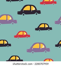 coche de patrón sin costura para uso de tela y fondo.