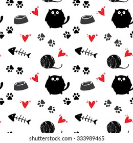Seamless pattern for card, paper, scrapbook, wrapping, backdrop, texture