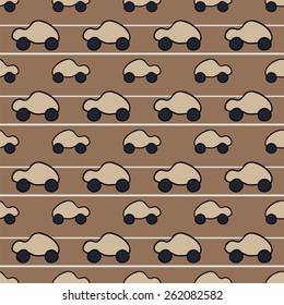 seamless pattern with cars