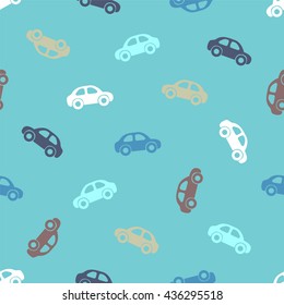 Seamless pattern - cars