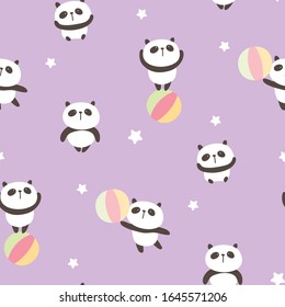 Diseño de Panda sin problemas en fondo violento