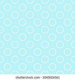 Seamless pattern. Casual polka dot texture. Stylish doodle