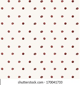 Seamless pattern. Casual polka dot texture 