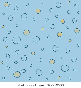 Seamless pattern. Casual polka dot texture