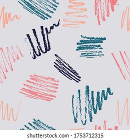 Seamless pattern.  Casually shaded squares. It is possible to repeat it continuously without any seams. Chaotic pattern. Children flourish. Fashion camouflage.