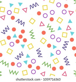 Seamless pattern. Celebration background. Vector illustration.