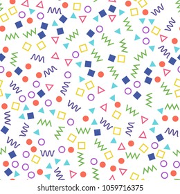 Seamless pattern. Celebration background. Vector illustration.