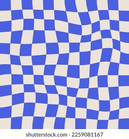 Seamless pattern with cell. Groovy vector  background for design and card, covers, package, wrapping paper.