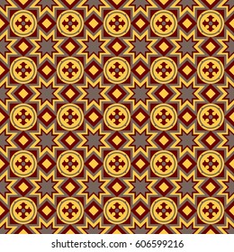 Seamless pattern for ceramica, background and much more
